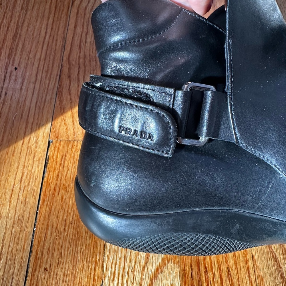 Prada Black  Sneakers, 10 in men size
